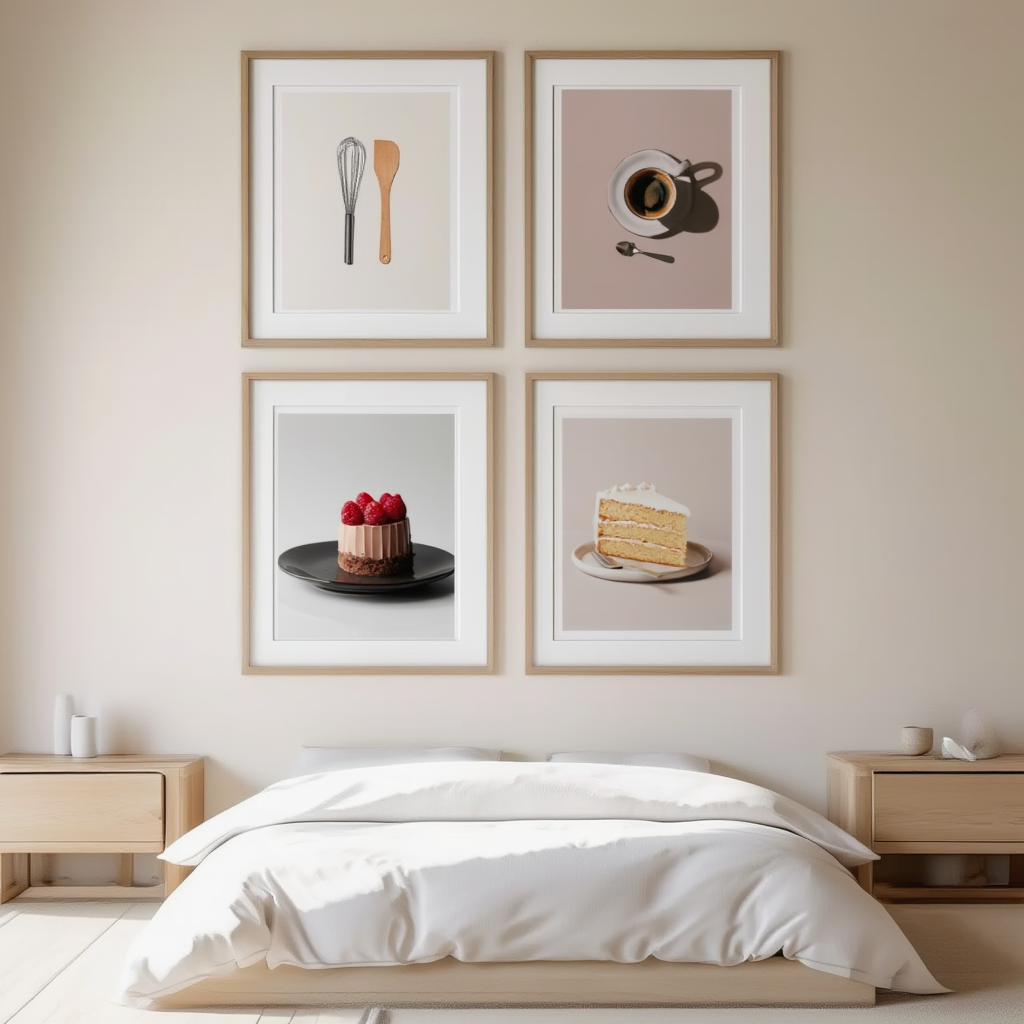 Minimalist Kitchen Dinner Collection – Set of 4 - Hakyarts