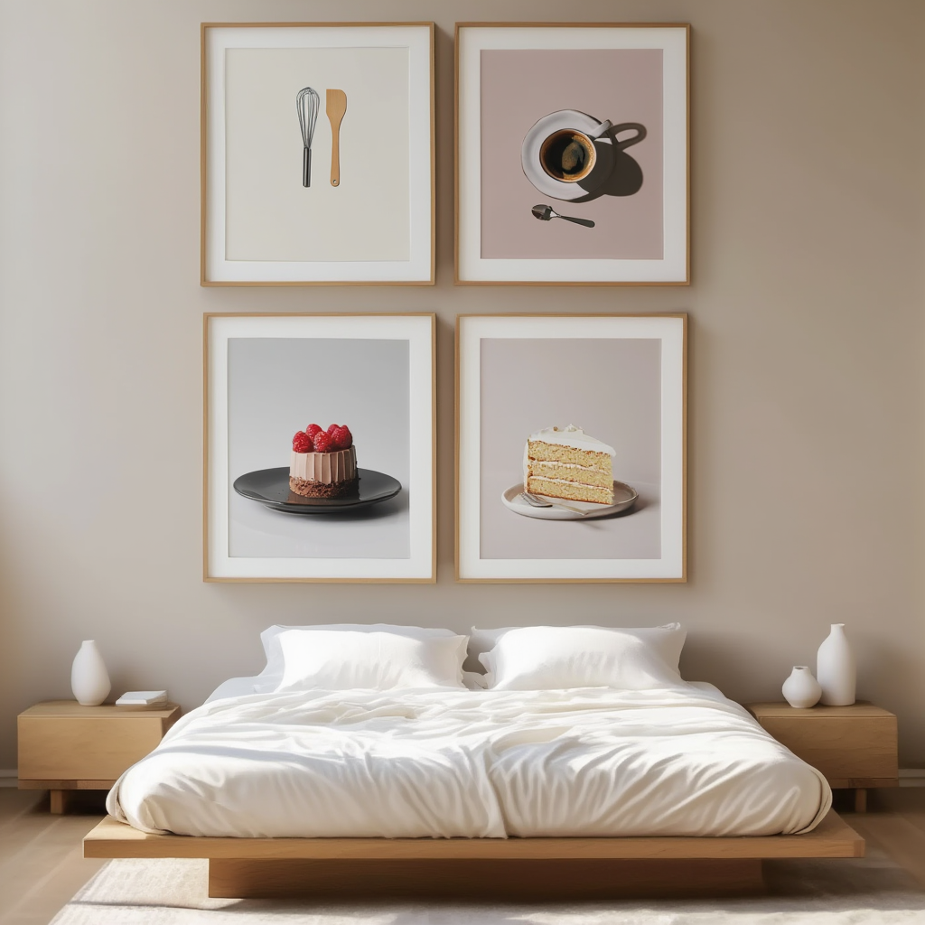 Minimalist Kitchen Dinner Collection – Set of 4 - Hakyarts