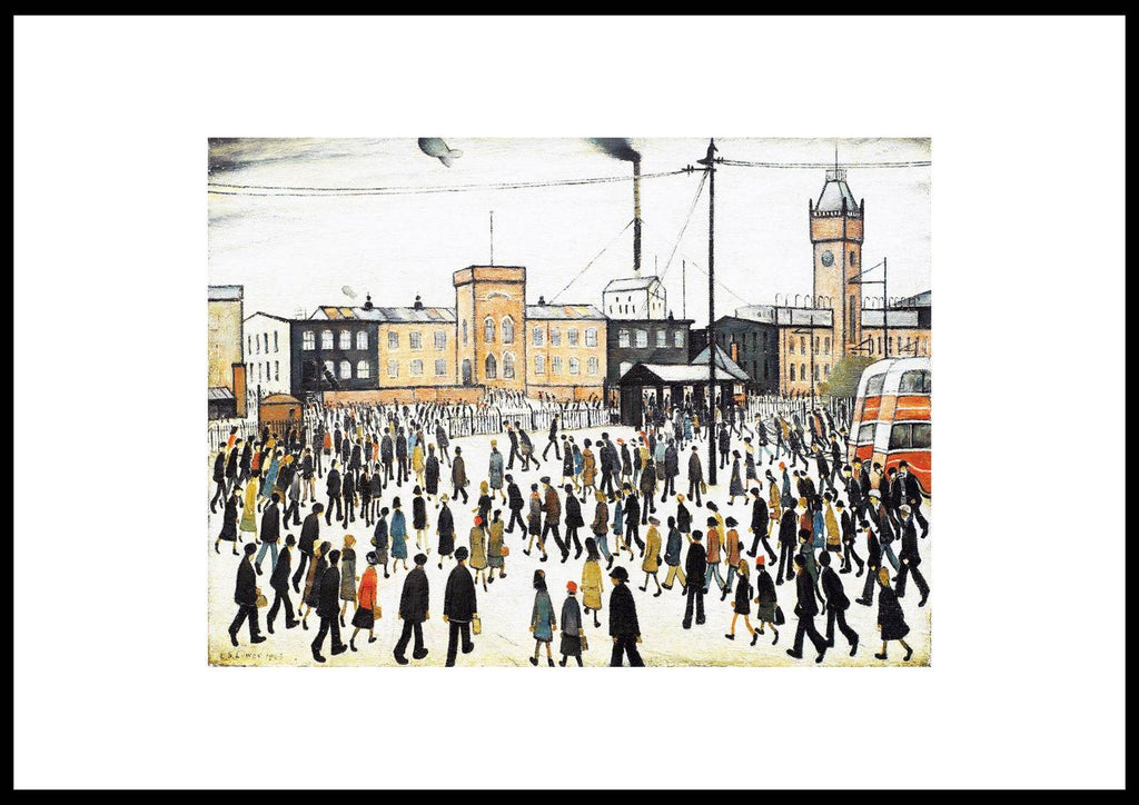 L. S. Lowry - Going to Work - Hakyarts