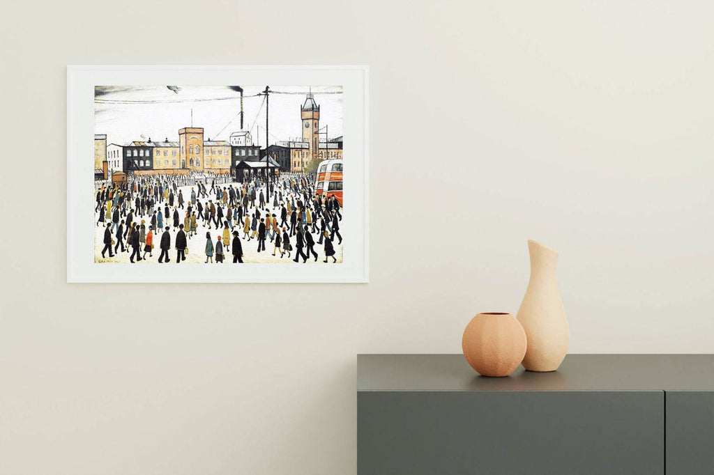 L. S. Lowry - Going to Work - Hakyarts