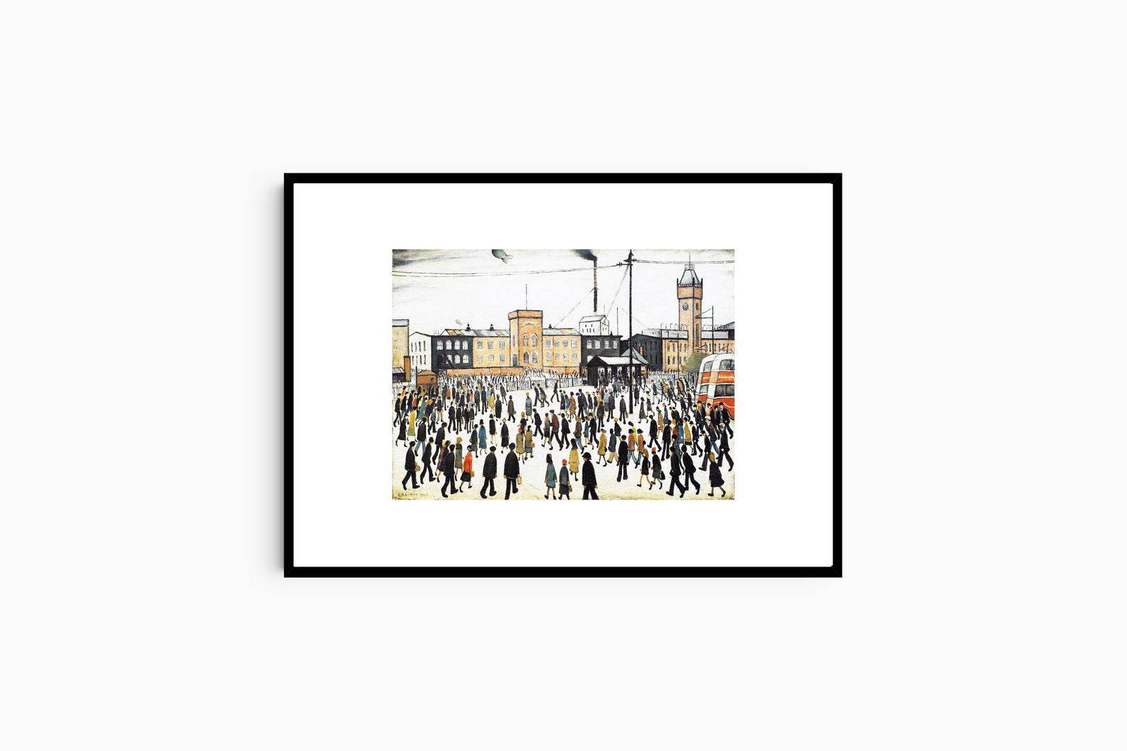 L. S. Lowry - Going to Work - Hakyarts