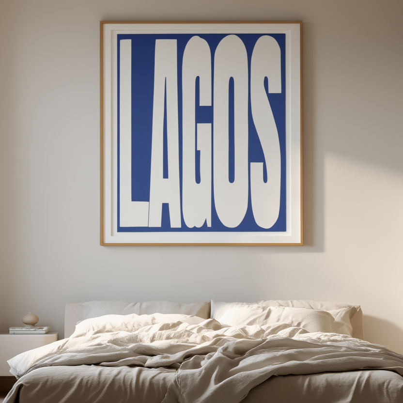 LAGOS – Modern Minimalist Art Print