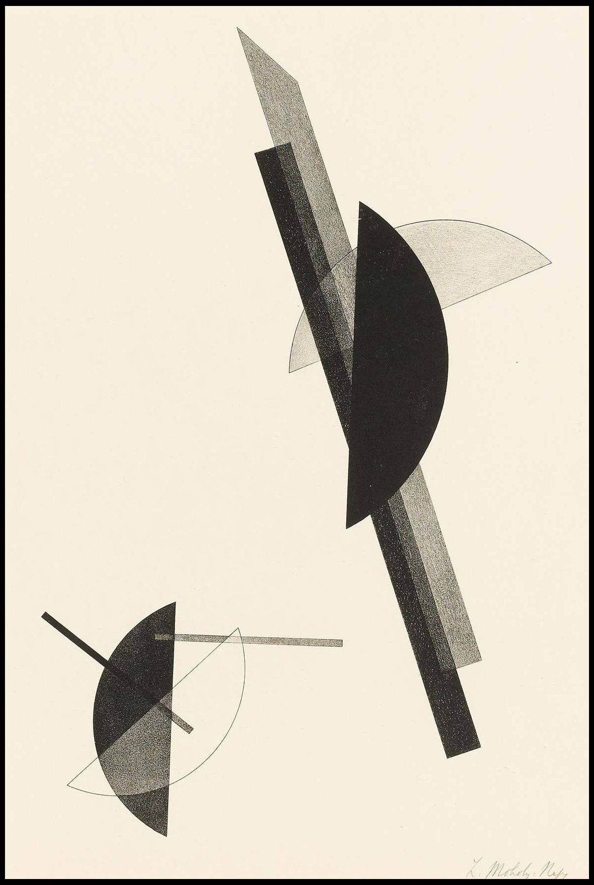 Set of 3 “7 A.M. – New Year’s Morning” Prints – Moholy-Nagy & El Lissitzky - Hakyarts
