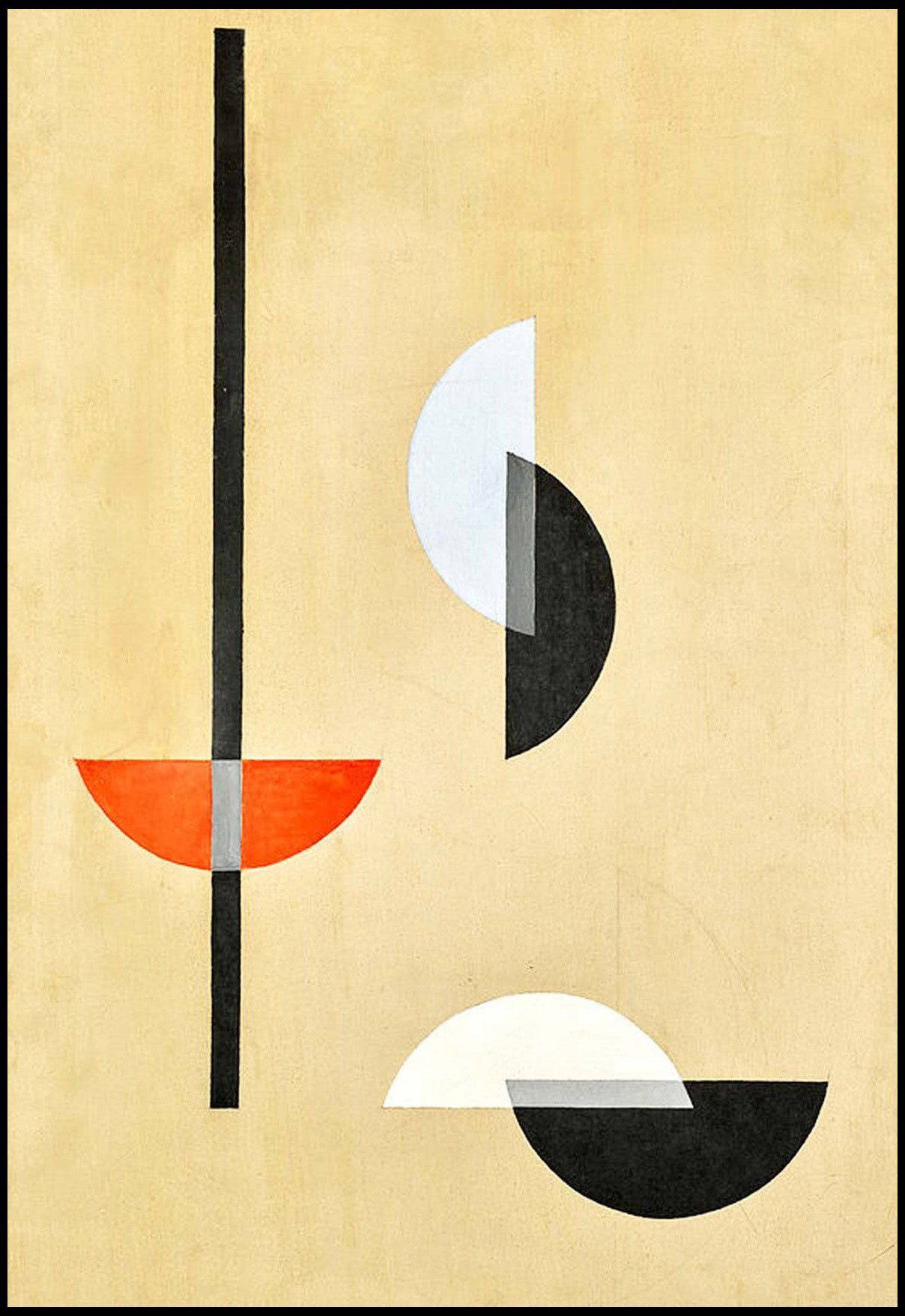 László Moholy-Nagy - Segments, 1921
