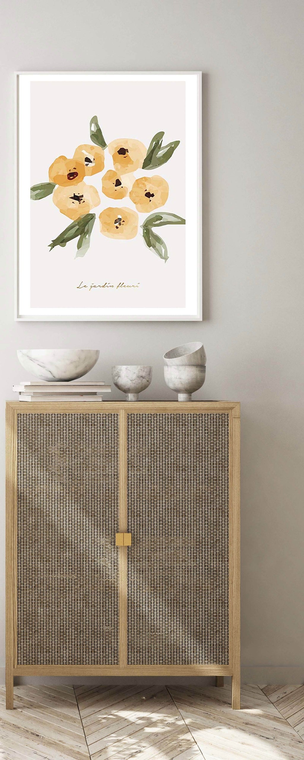 Le Jardin Fleuri Poster No1 - Hakyarts