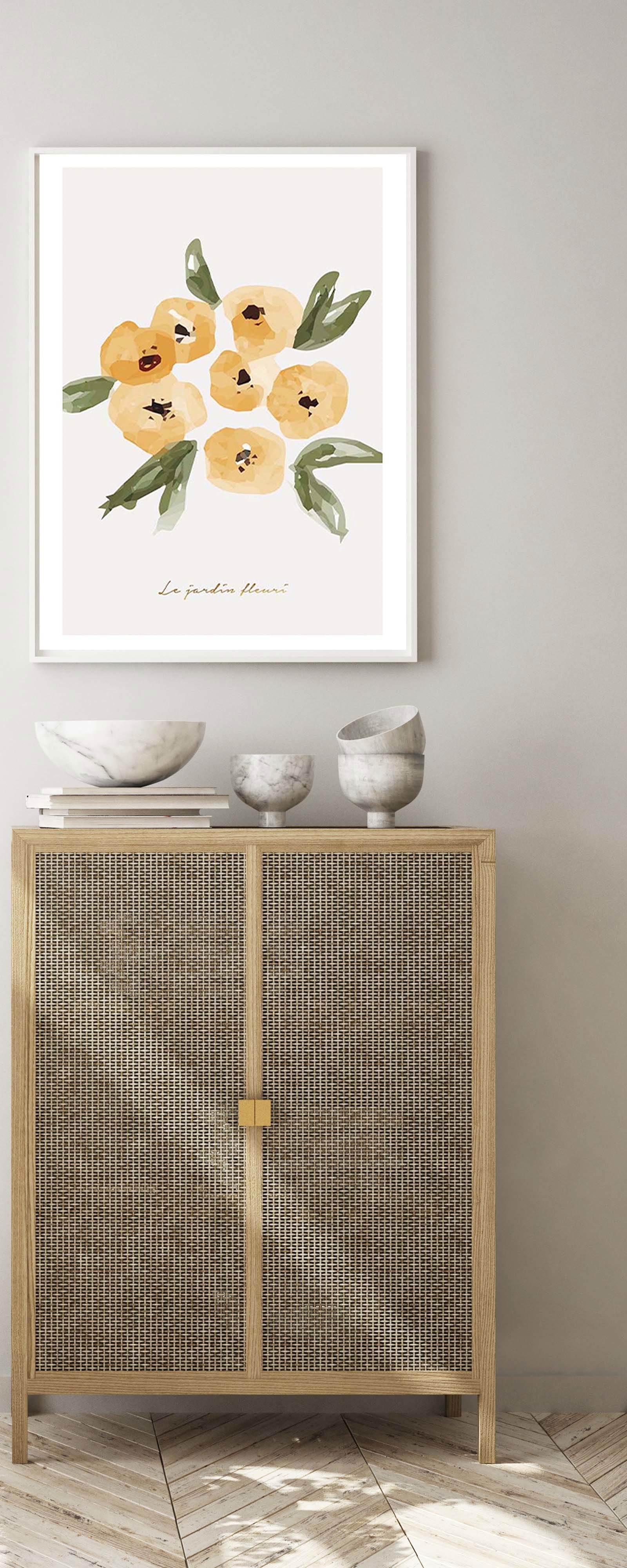 Le Jardin Fleuri Poster No1 - Hakyarts