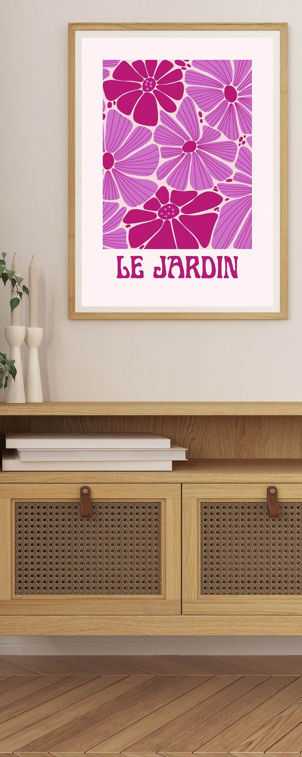 Le Jardin Poster - Hakyarts
