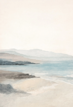 Set of 2 Scandinavian Coastal | Minimalist Nordic Wall Art Prints