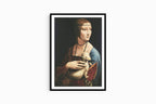Leonardo da Vinci - The Lady with an Ermine 'Portrait of Cecilia Gallerani' - Hakyarts