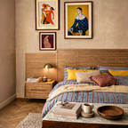 Set of 3 Wall Art Prints – Surreal Harlequin, Abstract Figurative & Art Deco Illustration Collection