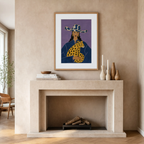 Stunning Black Woman Folklore Cowgirl Collection | Contemporary Wall Art