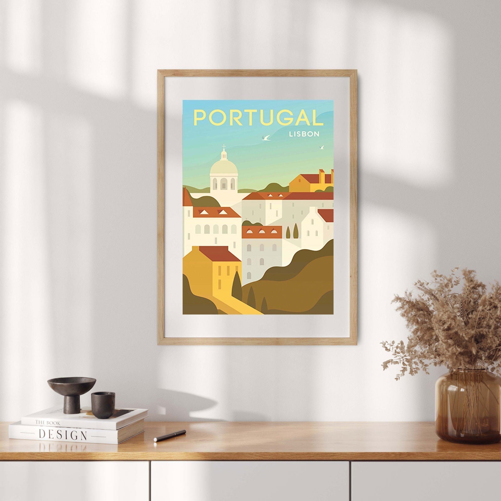 Lisbon Travel Poster