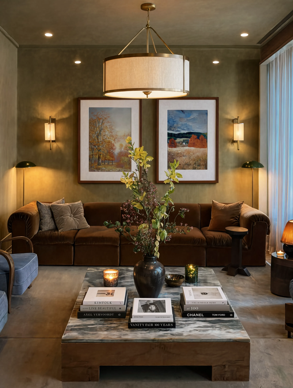 Set of 2 Woods Interior – John Elwood Bundy & Autumnal Mood Jämtland | American Landscape & Scandinavian Art Prints