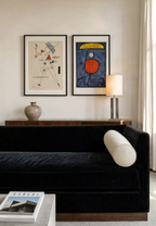 Set of 2 Modernist & Abstract Art Prints – Paul Klee “With an Umbrella” & Kandinsky “Lithographie No. 1” Gallery Set