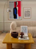 Set of 3 Wall Art Prints – Burgundy Fish, Abstract Geometry & Luminous Veil Figurative Collection (Copy)