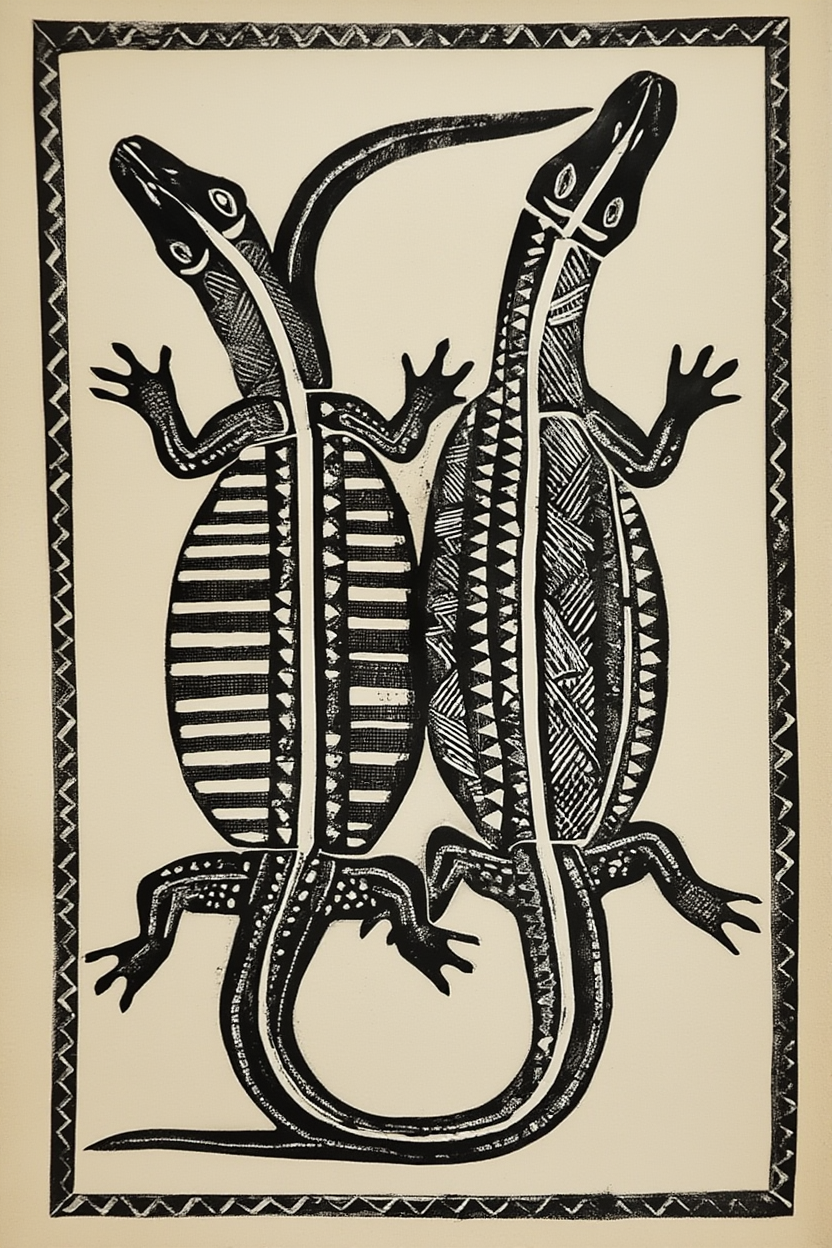 Set of 3 African Tapestry Prints - Hakyarts