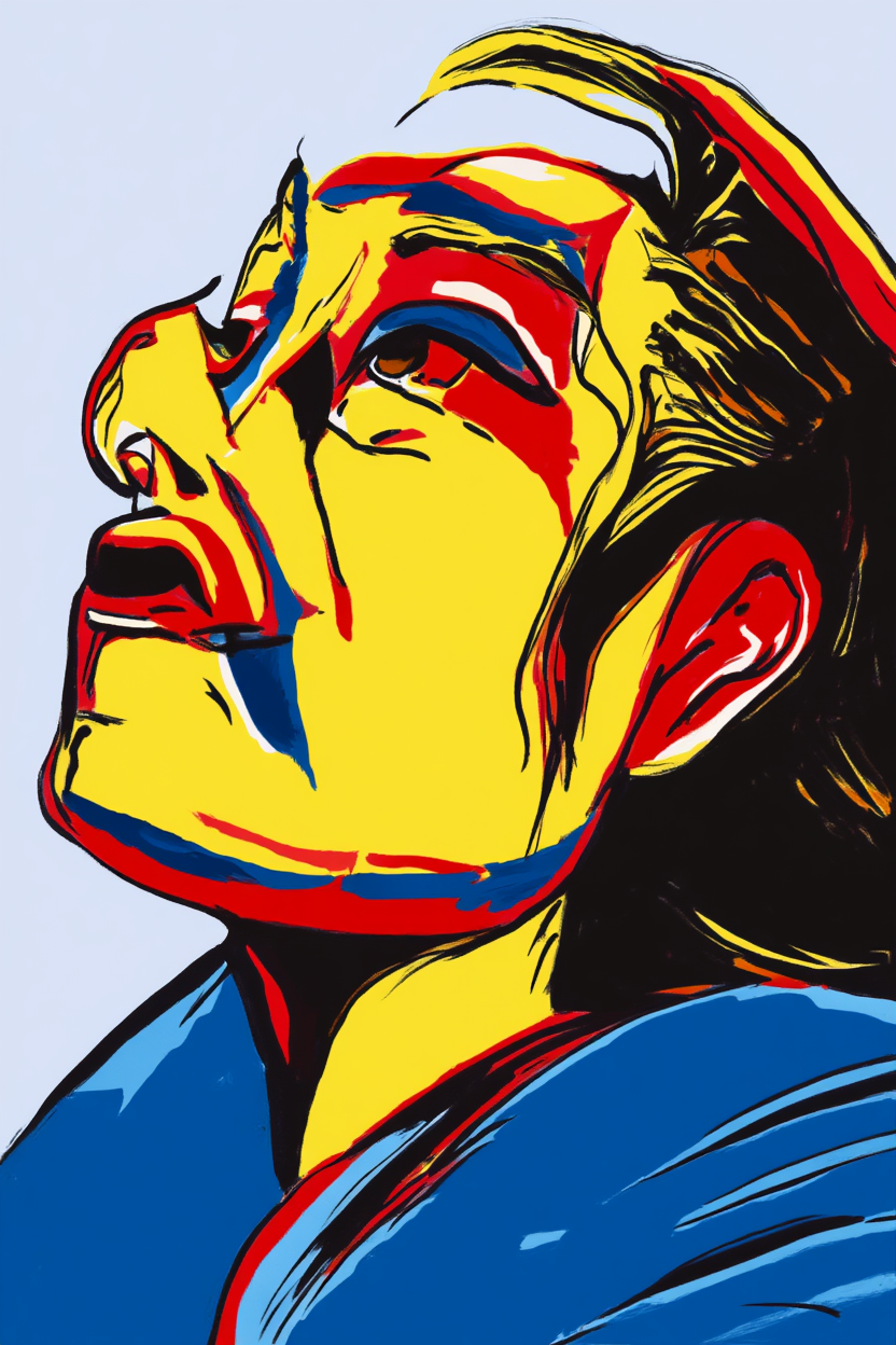 Pop Figures – Set of 4 Figurative Pop Art Prints - Hakyarts