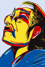 Pop Figures – Set of 4 Figurative Pop Art Prints - Hakyarts
