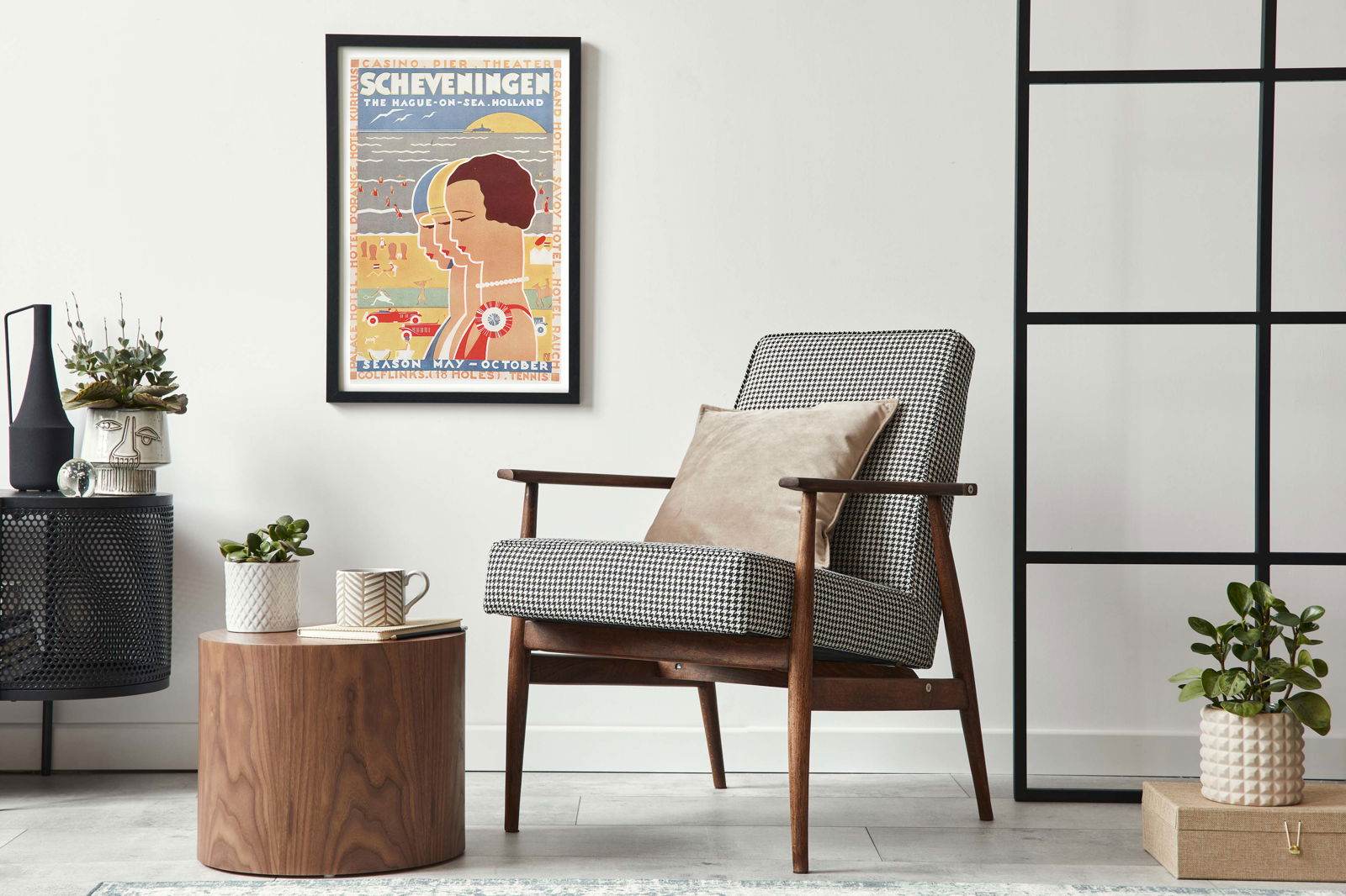 Louis Kalff - The Hague-On-Sea Holland Poster - Hakyarts