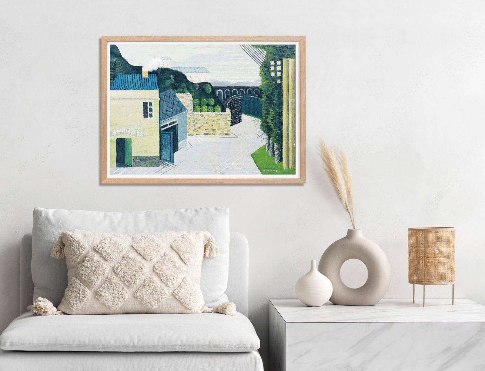 Louis Marcoussis - City with Viaduct - Hakyarts