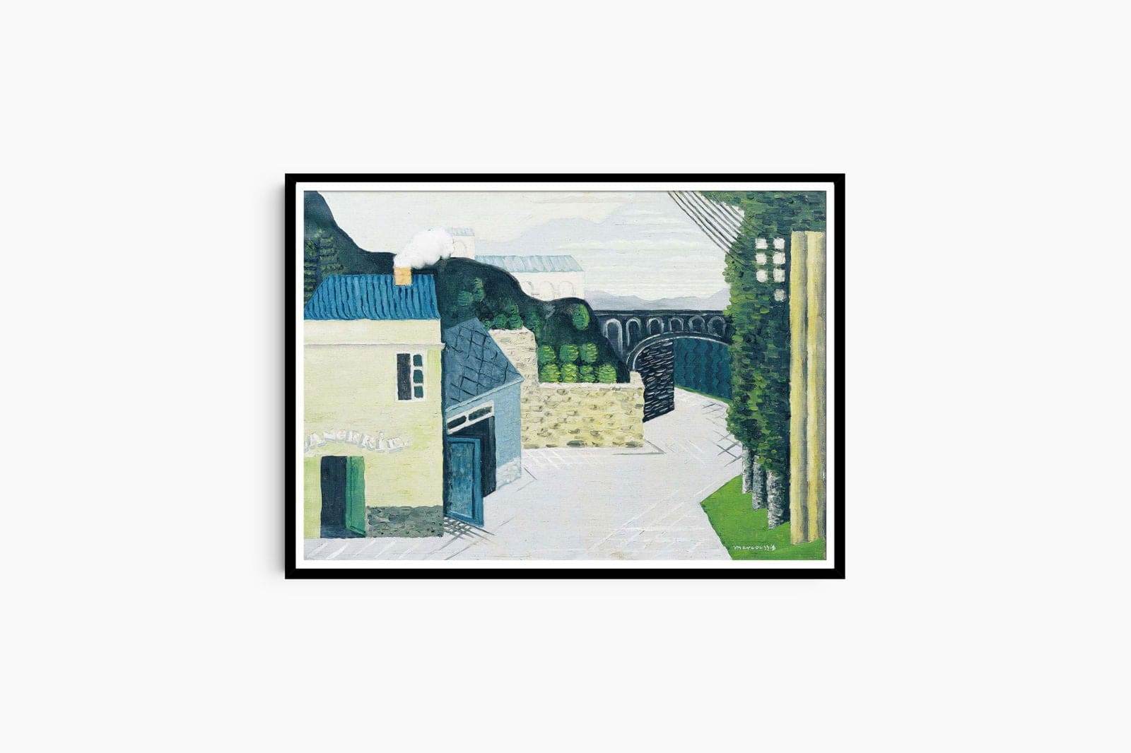 Louis Marcoussis - City with Viaduct - Hakyarts