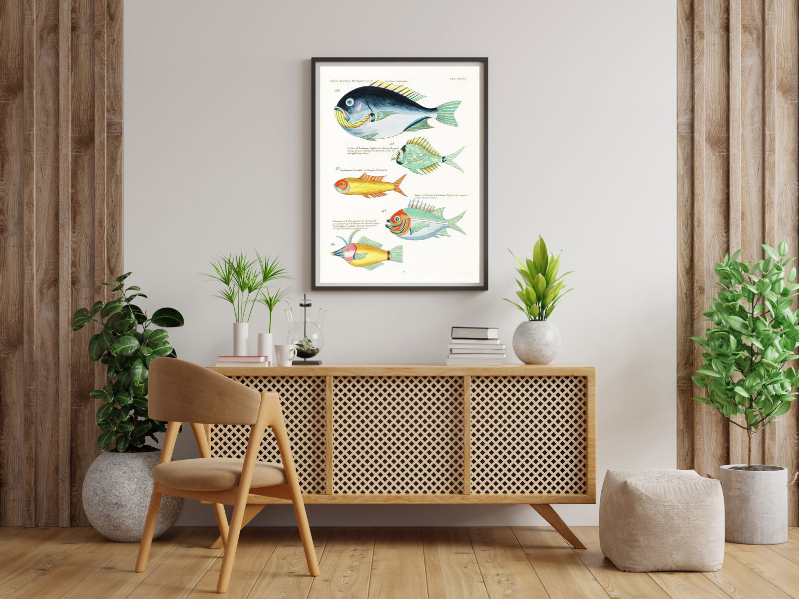 Louis Renard - Poissons Plate 62 Poster