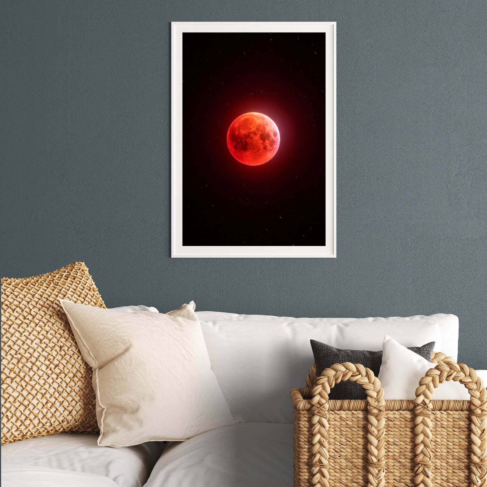Lunar Eclipse Japan Poster - Hakyarts