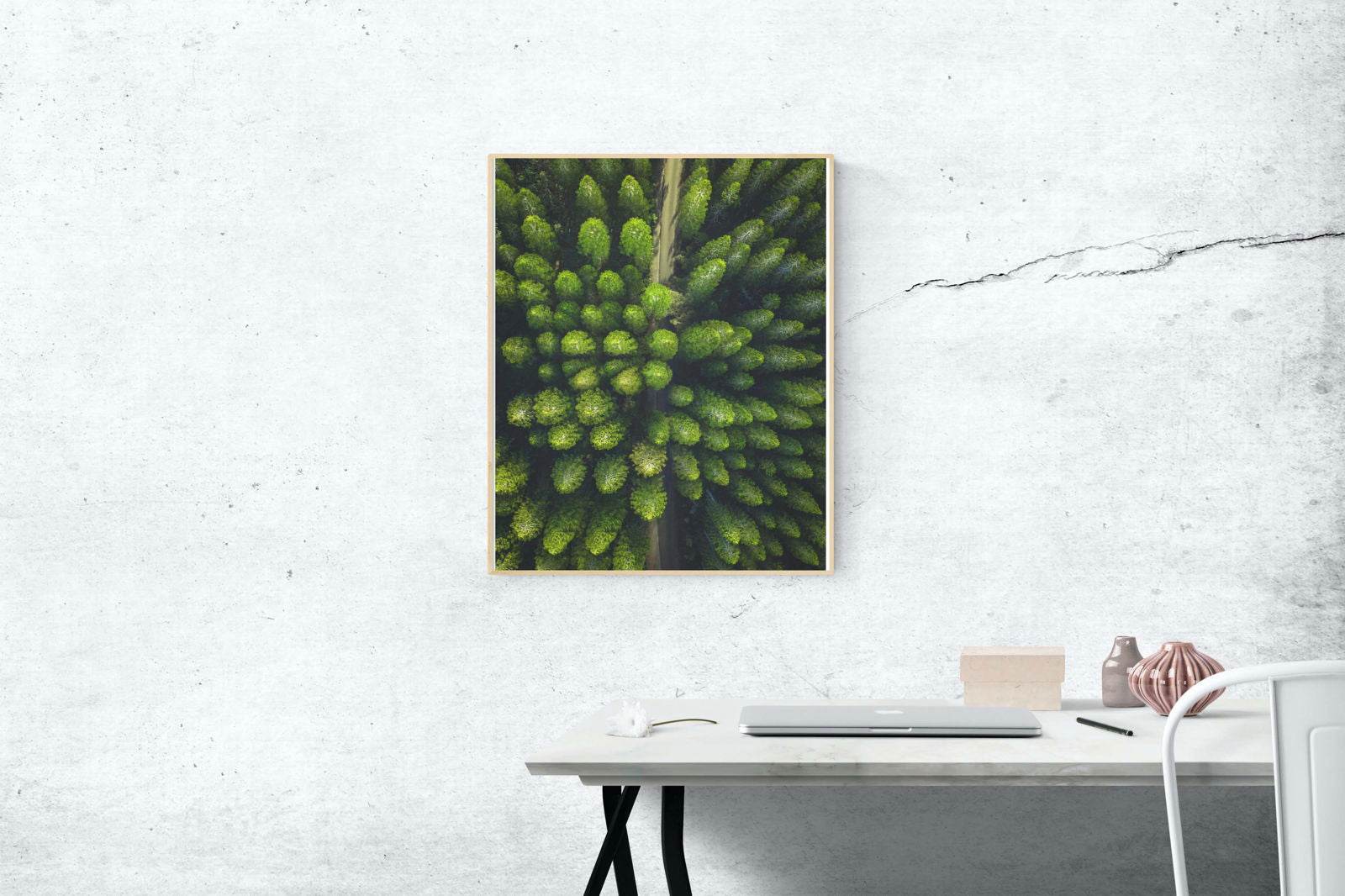 Lush Greenery Poster - Hakyarts