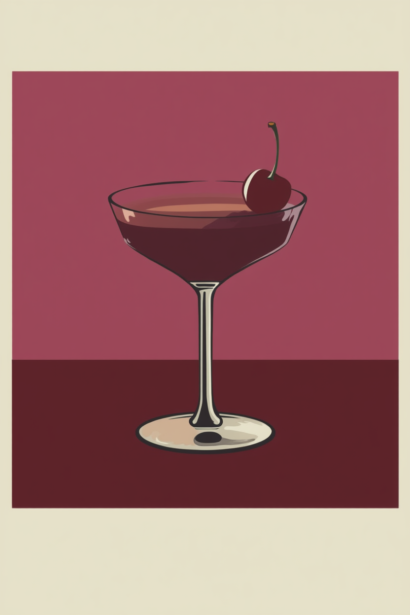 4 Retro Cocktail Prints – Colorful Bar & Kitchen Wall Art - Hakyarts