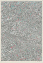 Marmorpapier (1900) – Vintage Abstract Art Print - Hakyarts
