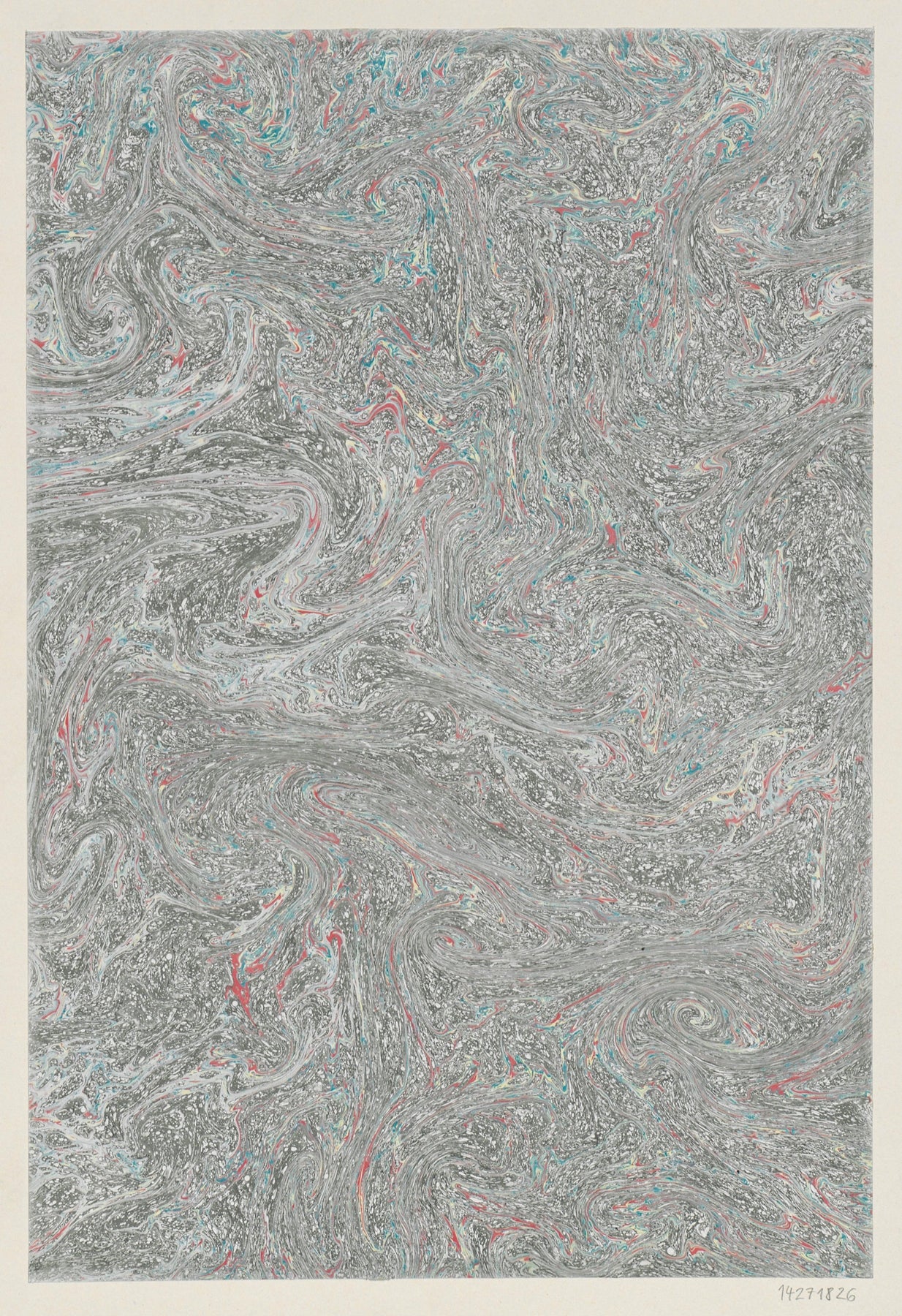 Marmorpapier (1900) – Vintage Abstract Art Print - Hakyarts