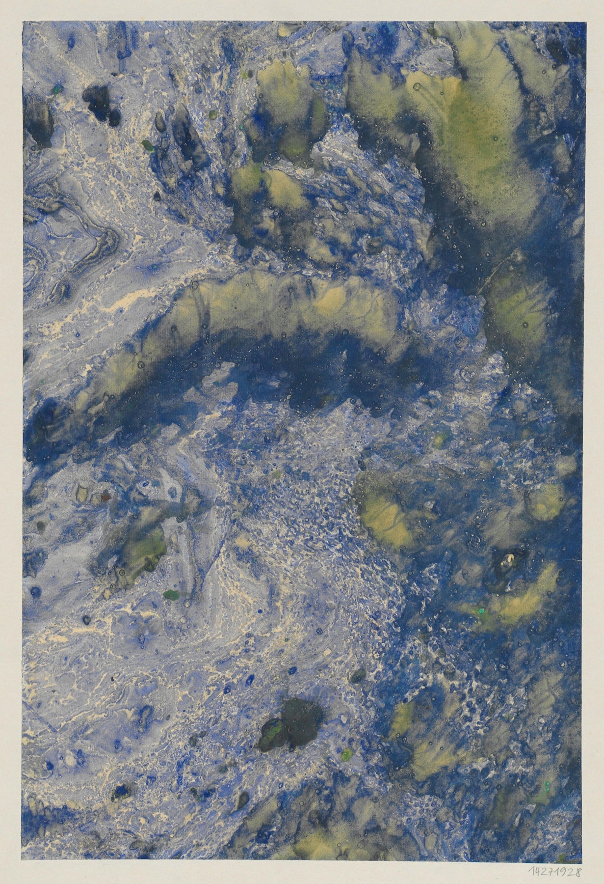 Marmorpapier (1906) by Margarete Rumpf – Vintage Decorative Paper Art ...