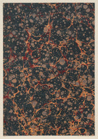 Marmorpapier (Türkisch Marmor) (1900) – Historic Decorative Paper Print