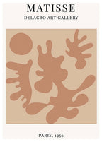 Matisse Delacro Art Gallery Exhibition No2 Poster