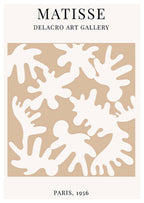 Matisse Delacro Art Gallery Exhibition No3 Poster