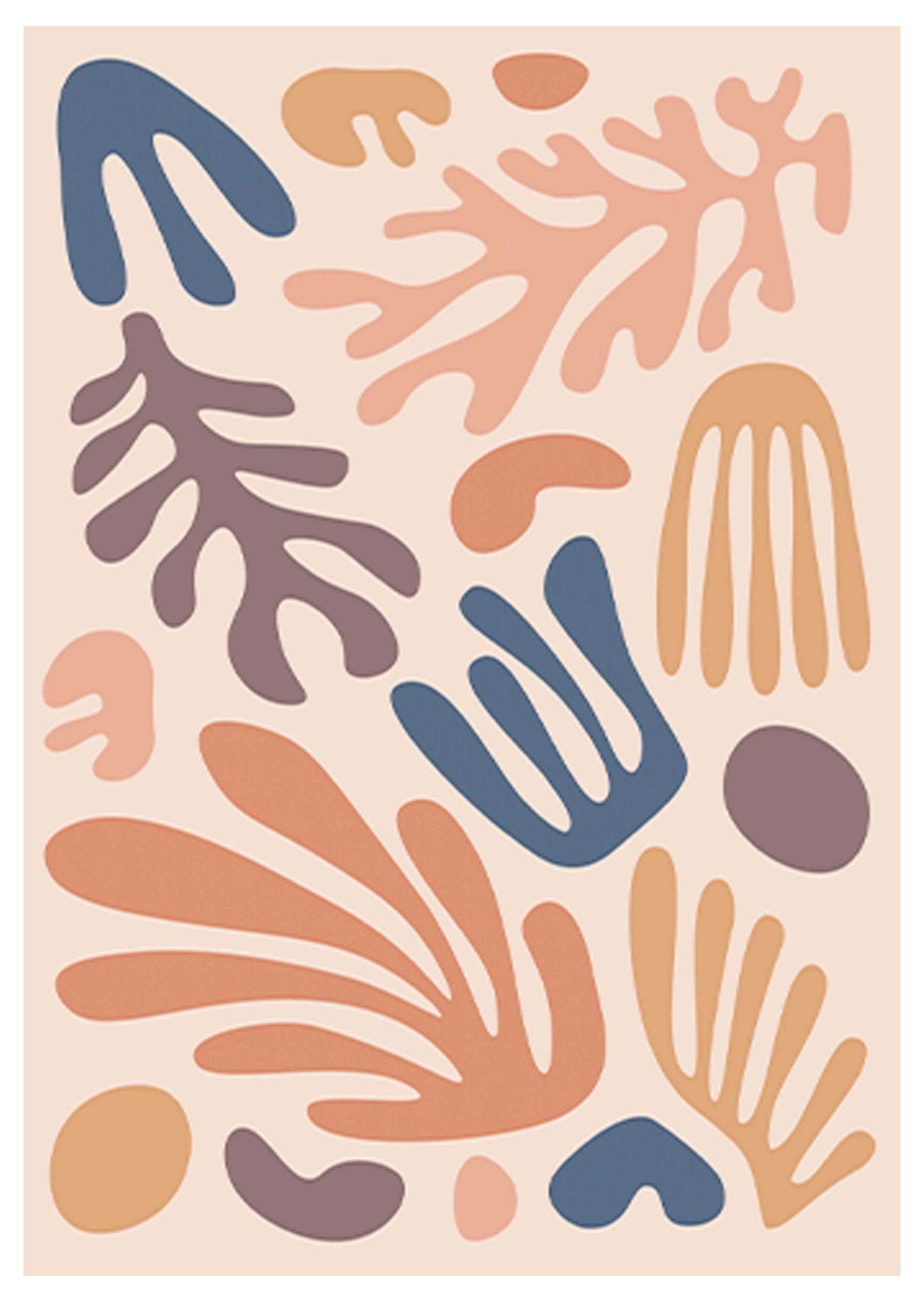 Matisse Inspired Ciutout No2 Poster - Hakyarts
