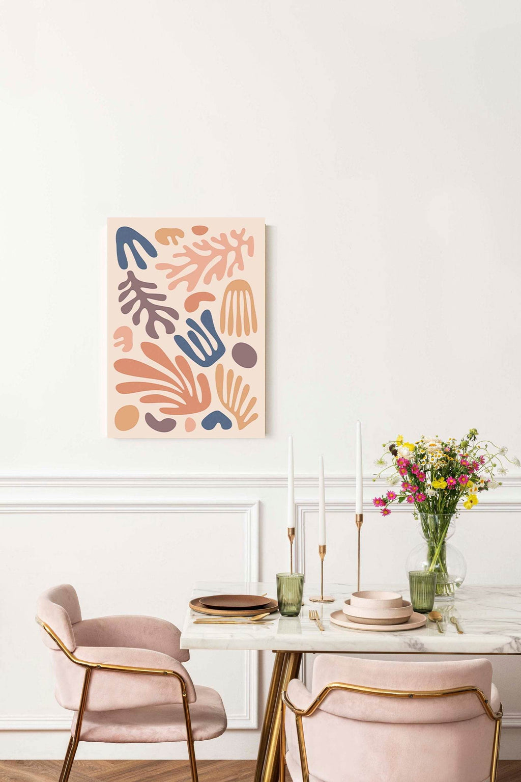 Matisse Inspired Ciutout No2 Poster - Hakyarts