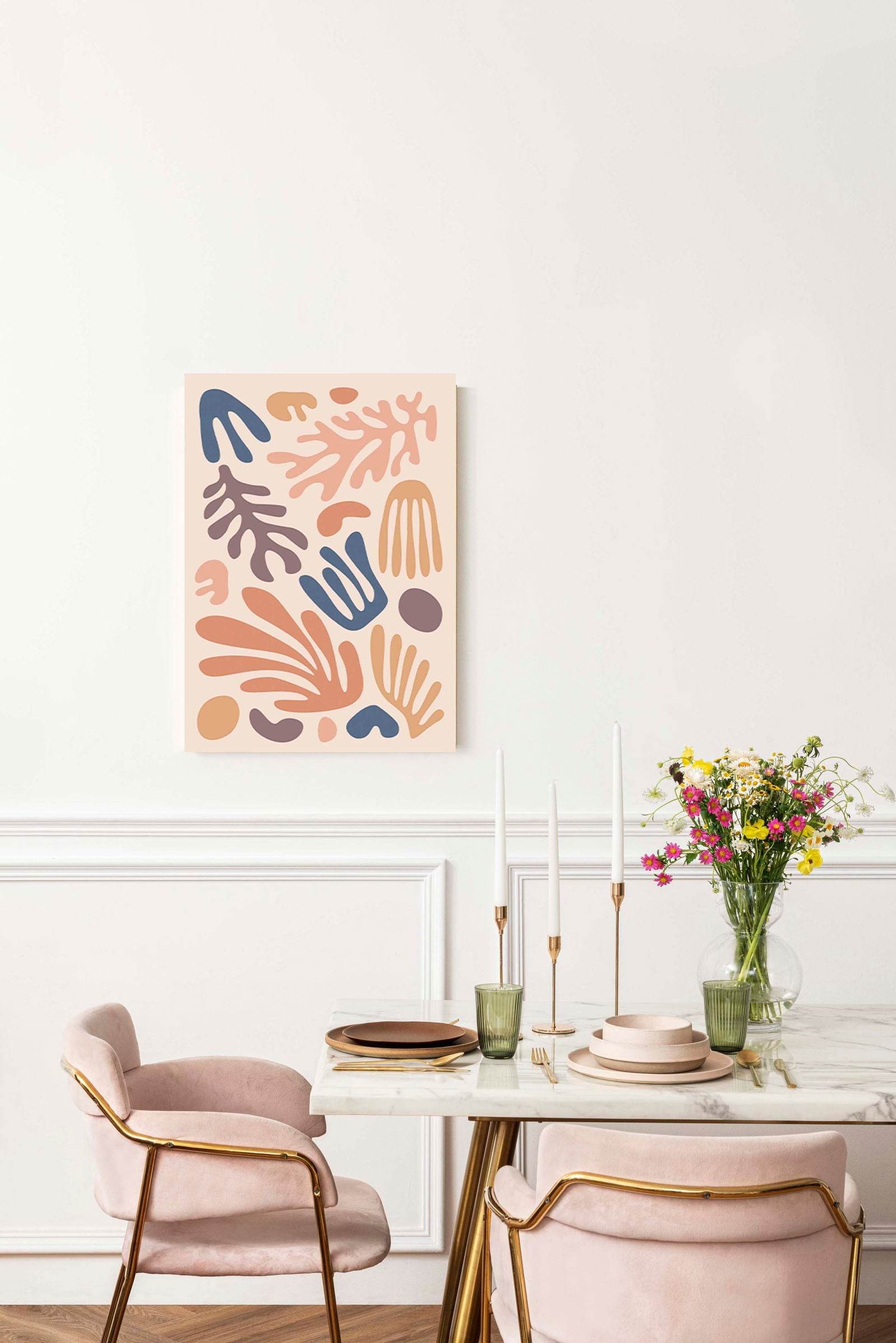 Matisse Inspired Ciutout No2 Poster - Hakyarts