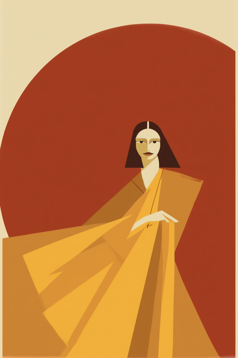 Meditation Art Print – Serene Mind & Calm Energy