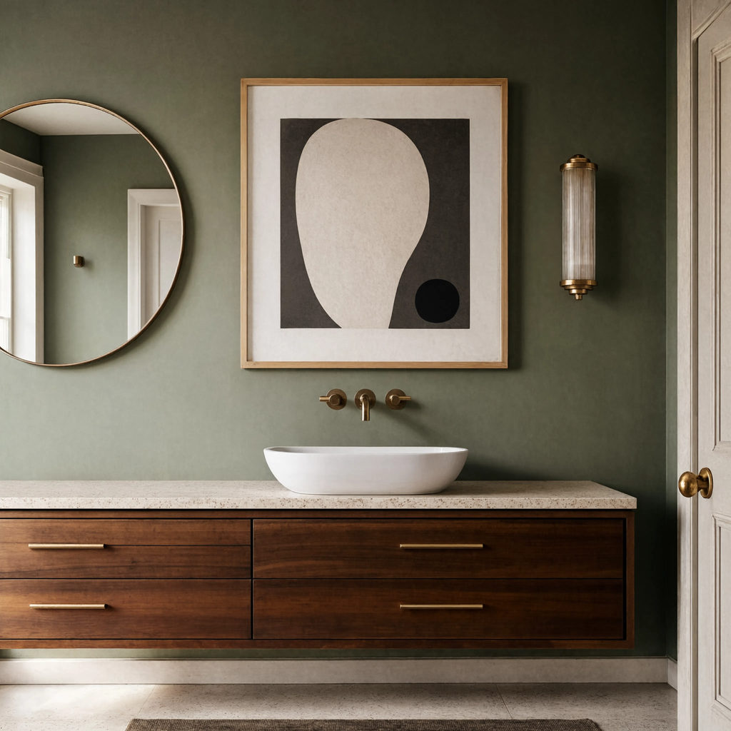 Monochrome Essence | Minimalist Abstract Wall Art Print
