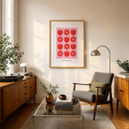 Flower Market Tulips | Contemporary Floral Wall Art