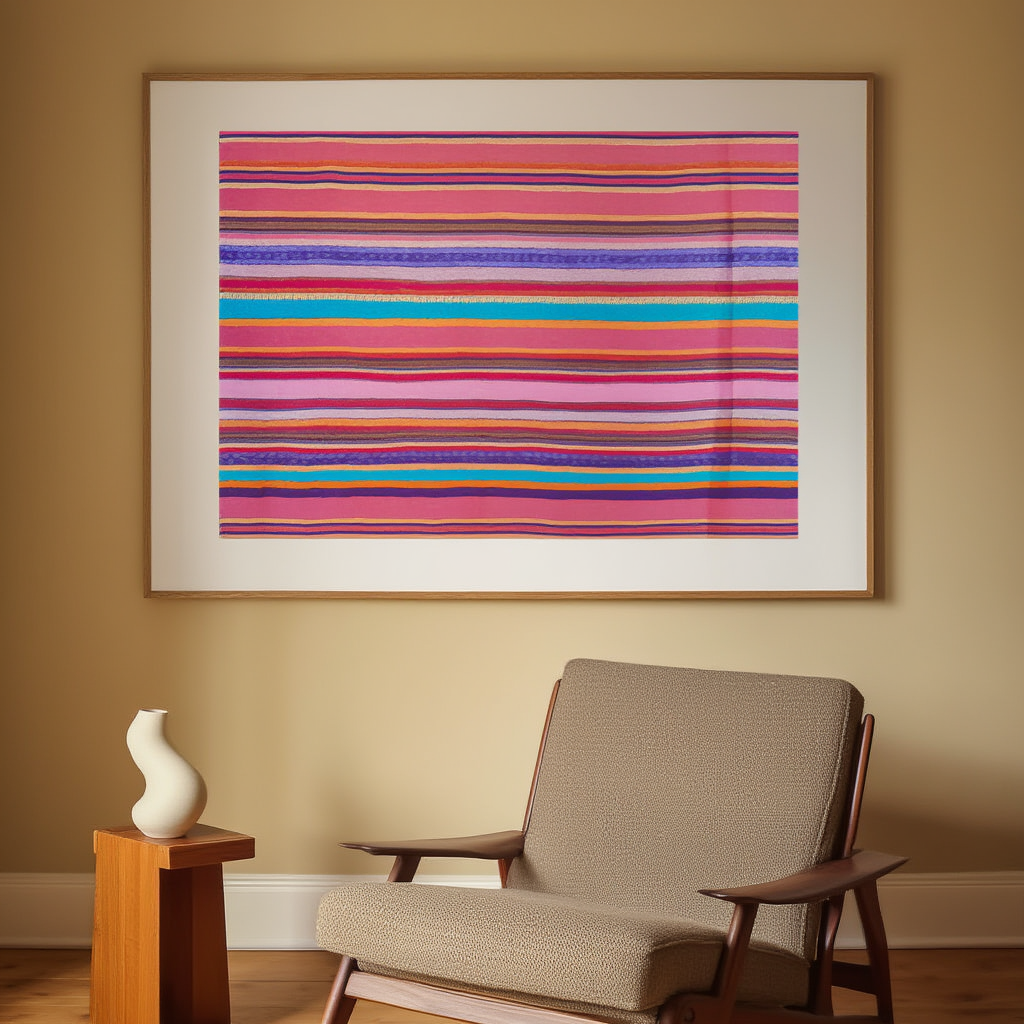 Peruvian Textile Print 1 | Andean-Inspired Art Print