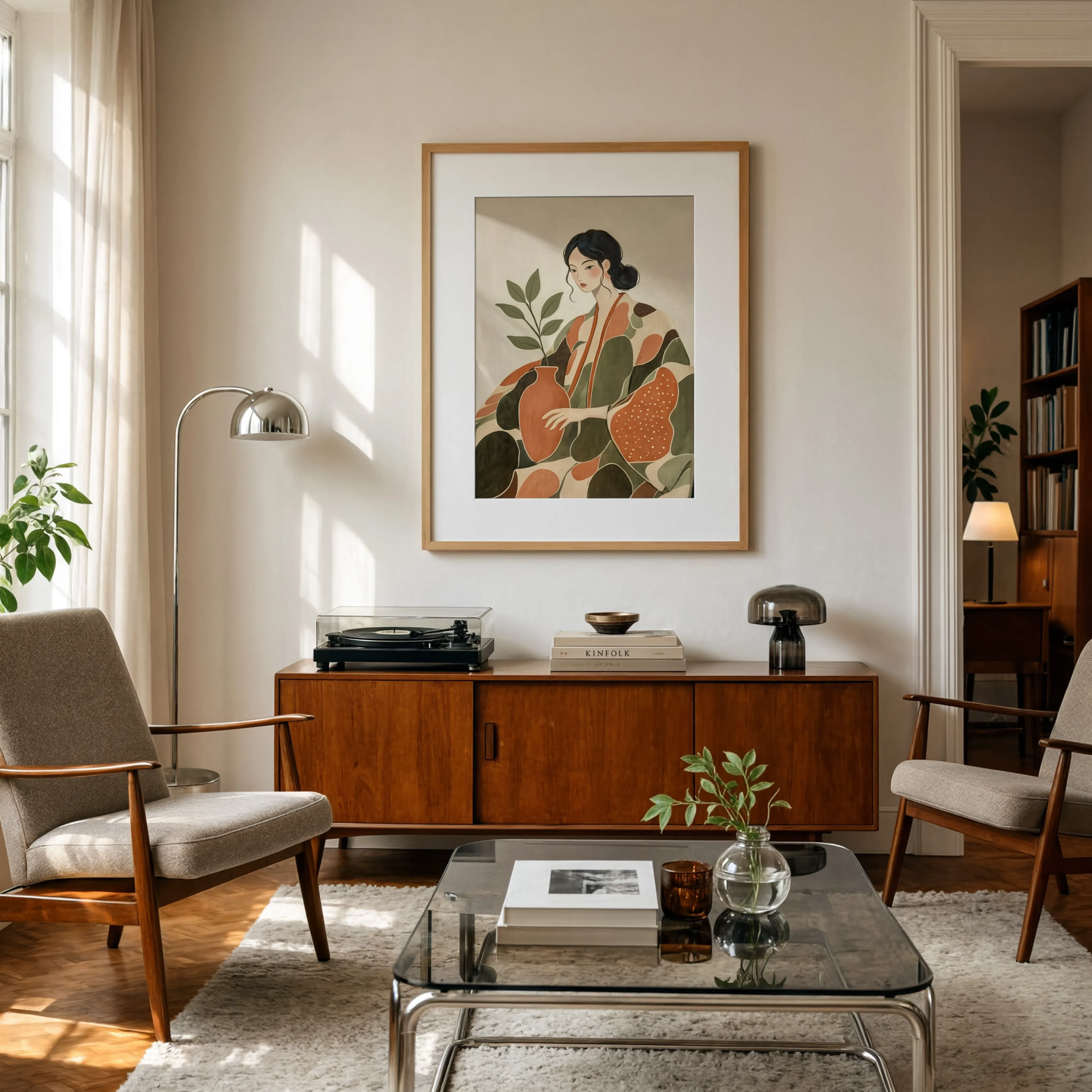 Figurative with Plants | Contemporary Figurative Wall Art