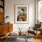 Figurative with Plants | Contemporary Figurative Wall Art