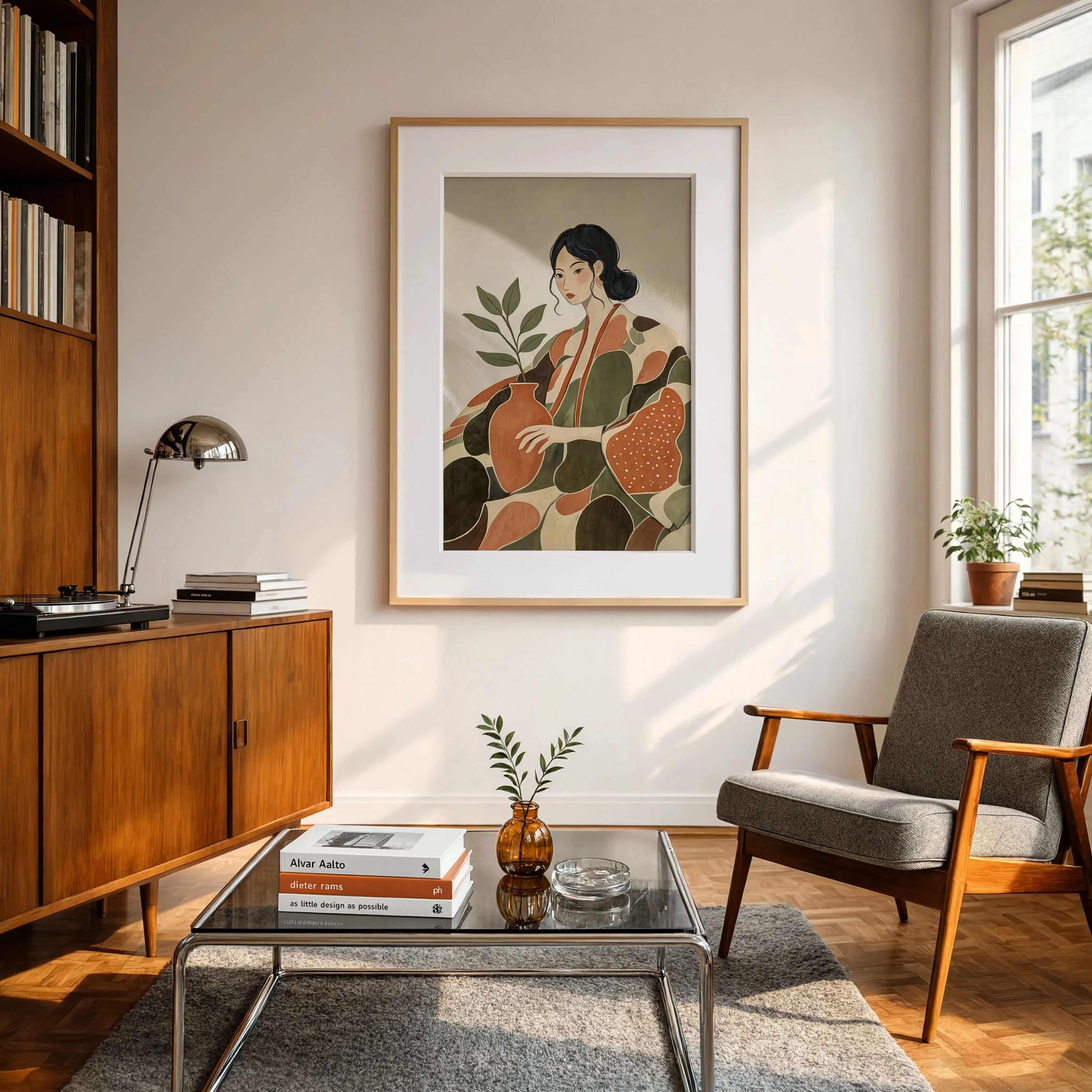 Figurative with Plants | Contemporary Figurative Wall Art
