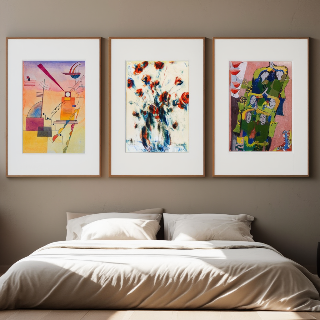Set of 3 – Kandinsky, Rohlfs & Babberger Expressionist & Abstract Prints