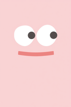 Set of 4 Silly Faces Prints – Fun Minimalist Wall Art for Kids & Playrooms - Hakyarts