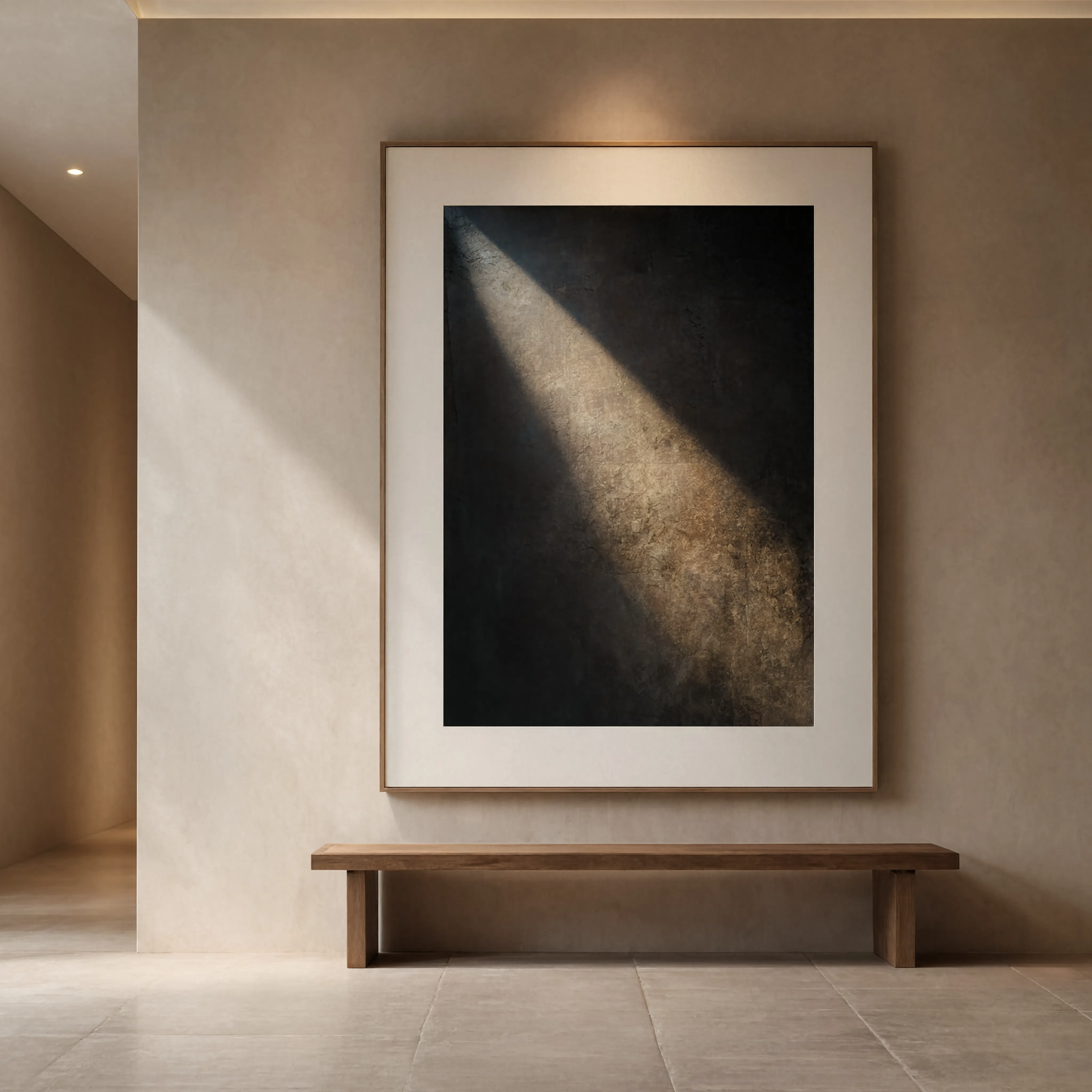 Cave Radiance | Atmospheric Landscape Wall Art Print