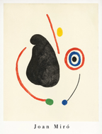 Abstract Modernist Print II | Miró-Inspired Contemporary Wall Art
