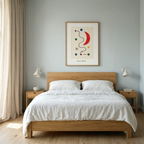 Abstract Modernist Print | Miró-Inspired Contemporary Wall Art